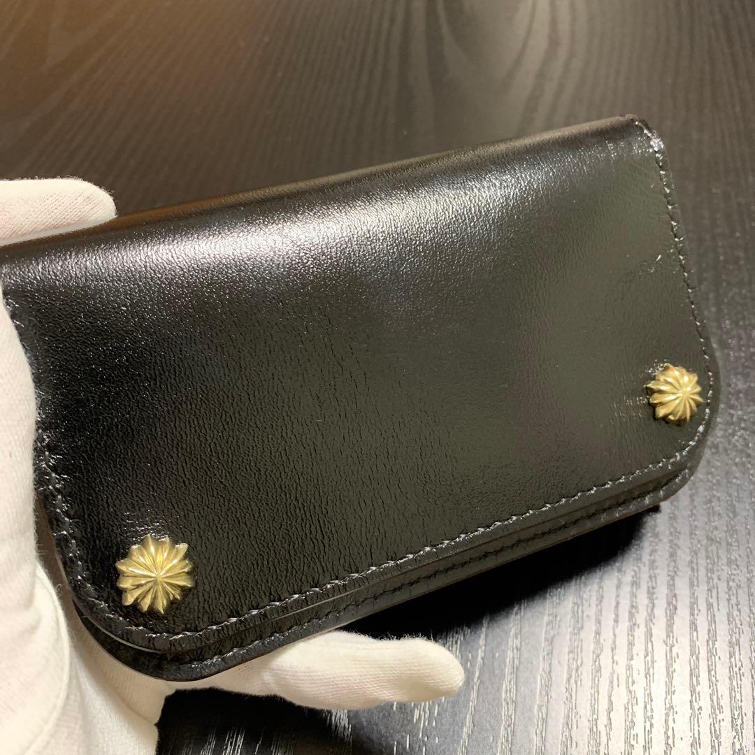 トラッカーウォレット　horse leather CA008 チェーン付き
