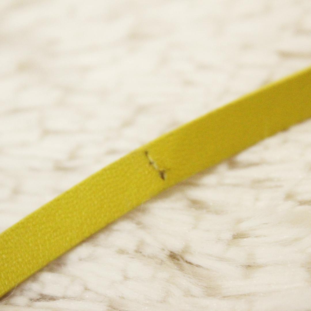 あーにゃん様　極美品 PRADA プラダ 帽子 バケットハット 麻 トリムレザー