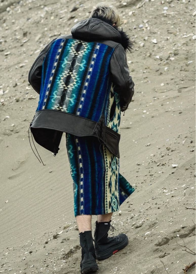 GARA × blackmeans QUILT STOLE