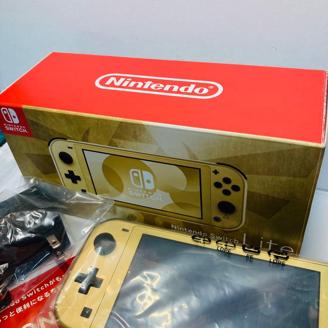 【極美品】ほぼ新品 Nintendo Switch Lite ゴールド ゼルダ