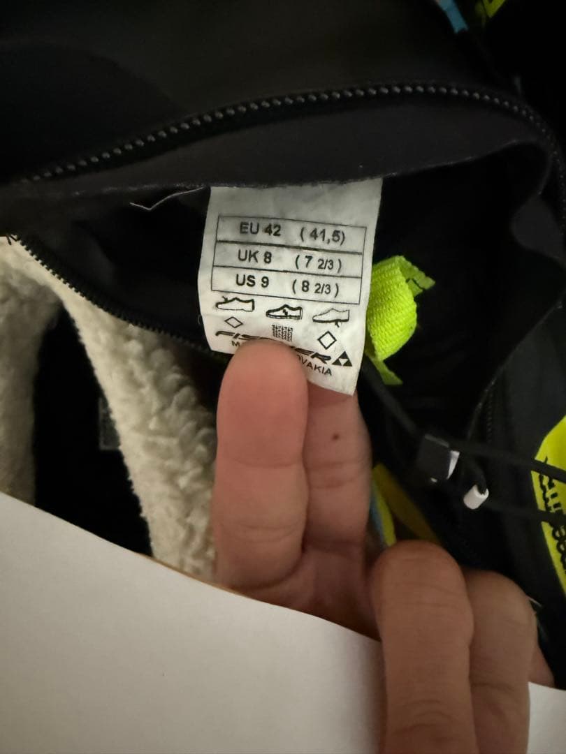 クロスカントリースキー Fischerブーツ EU 42 (41.5)