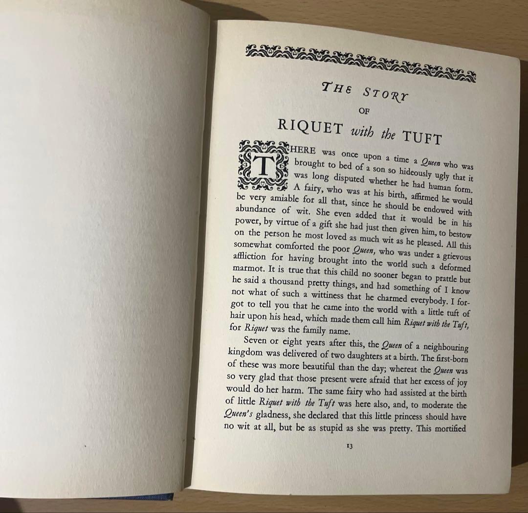 No.385 希少 アンティーク 洋書 エドマンド ·デュラック 童話　妖精譚