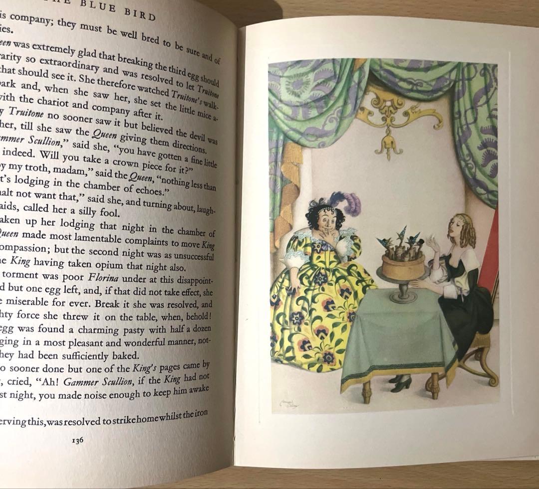 No.385 希少 アンティーク 洋書 エドマンド ·デュラック 童話　妖精譚