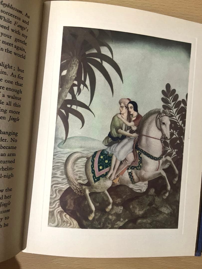 No.385 希少 アンティーク 洋書 エドマンド ·デュラック 童話　妖精譚