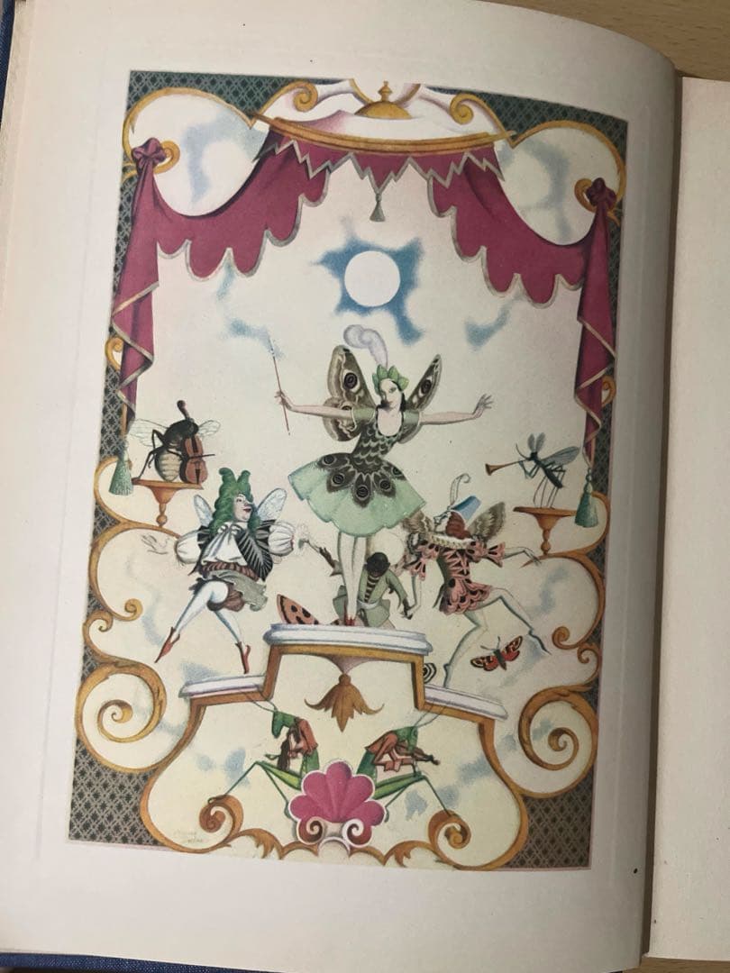 No.385 希少 アンティーク 洋書 エドマンド ·デュラック 童話　妖精譚