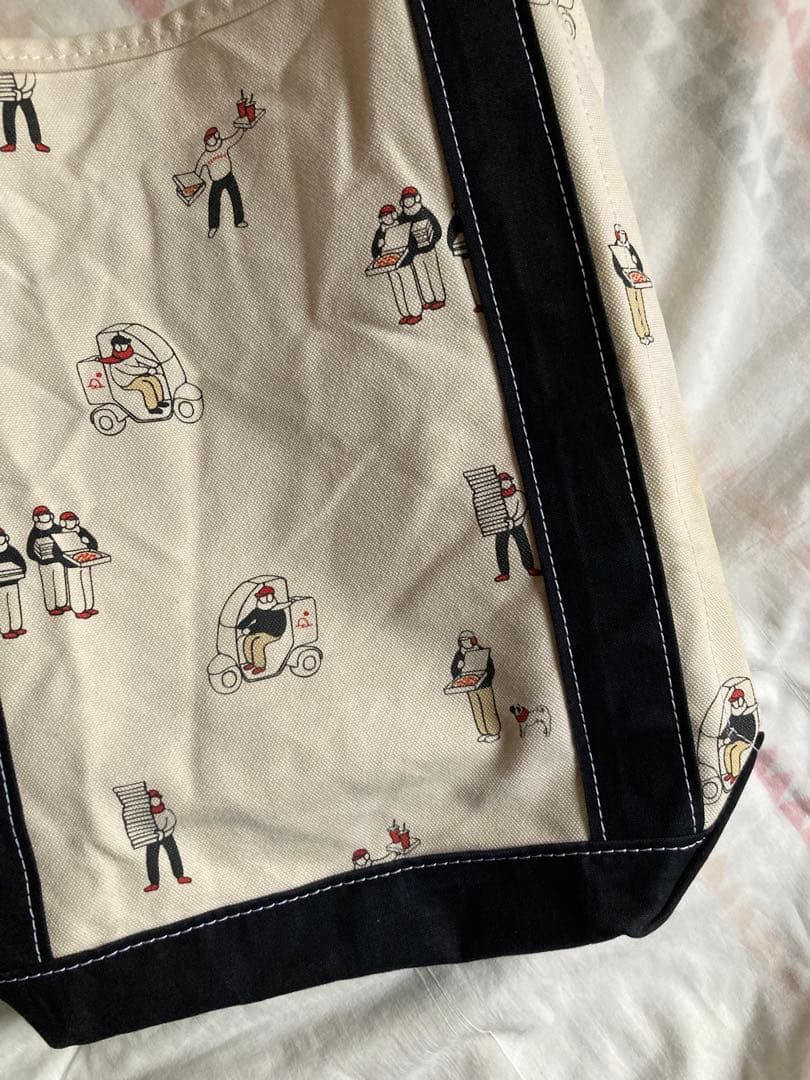 TEMBEA バケットトート ピザ柄 名作 テンベア