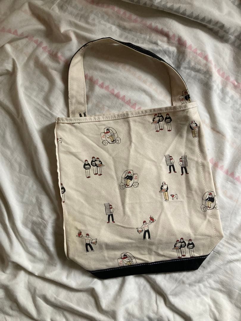 TEMBEA バケットトート ピザ柄 名作 テンベア