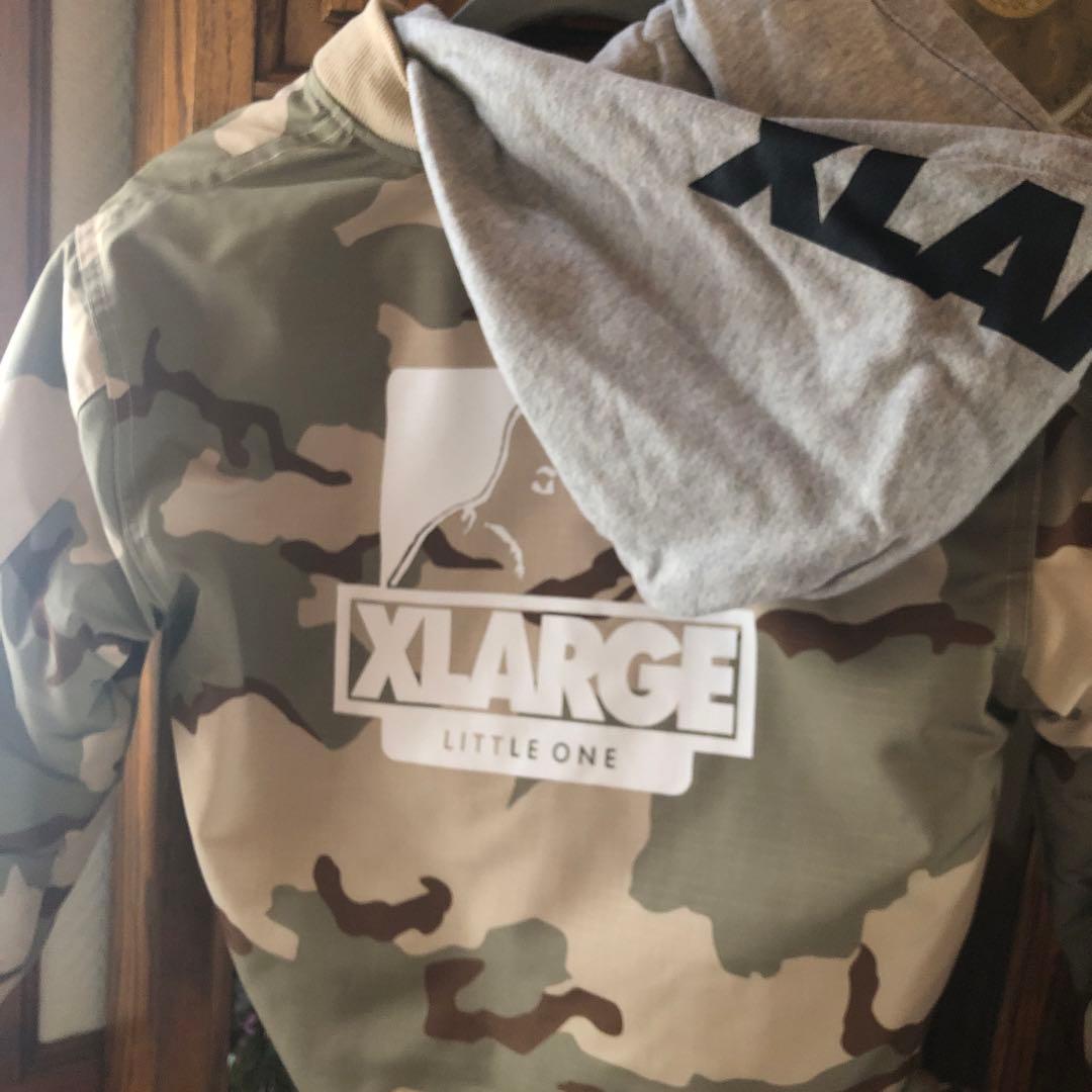 XLARGE 迷彩柄　中綿ジャケット　130サイズ
