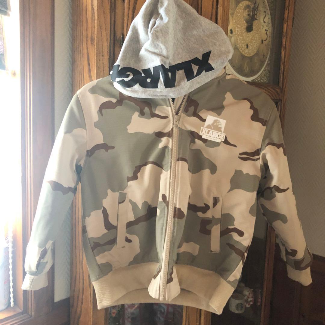 XLARGE 迷彩柄　中綿ジャケット　130サイズ