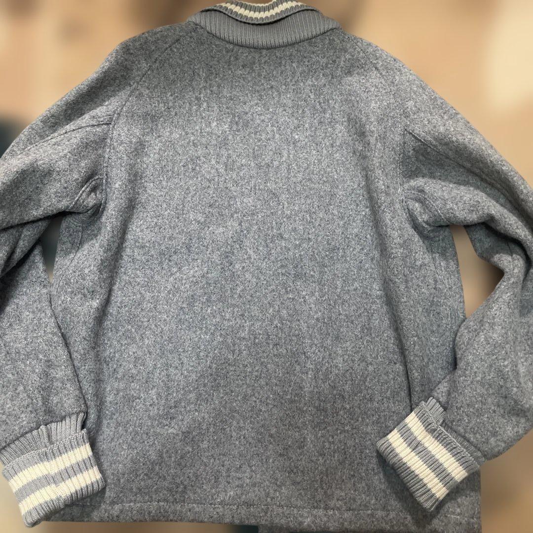 H*x様 SKOOKUM スタジャン グレー 38