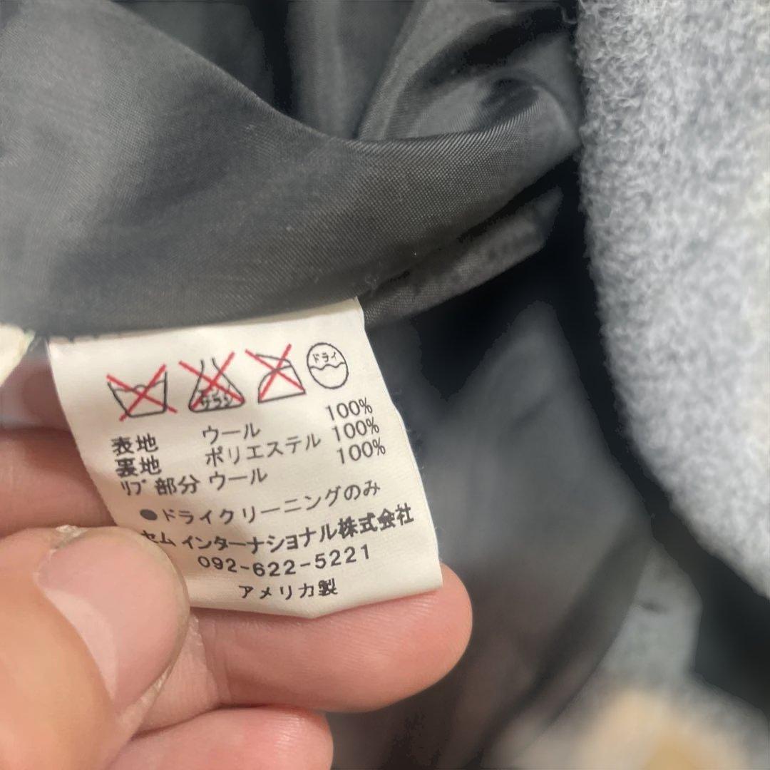 H*x様 SKOOKUM スタジャン グレー 38