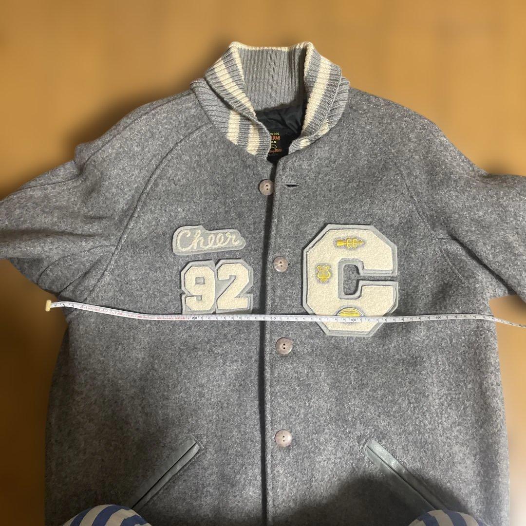 H*x様 SKOOKUM スタジャン グレー 38