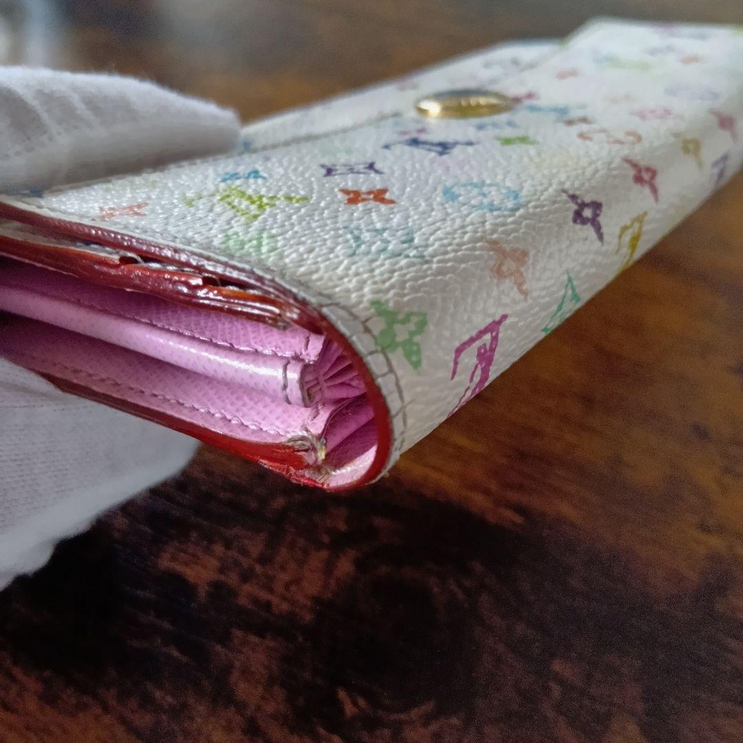 ルイヴィトン マルチカラー ポルトフォイユ サラ 長財布