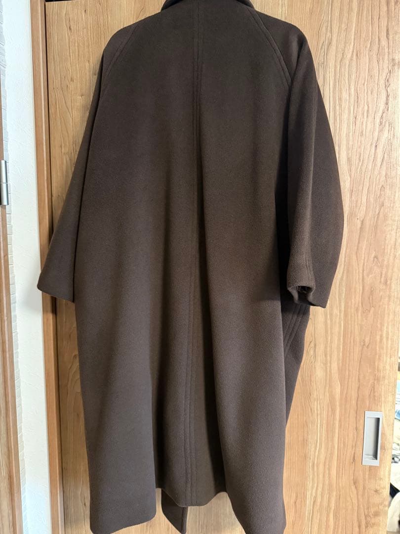 SHIPS any: バルマカーン コクーン コート　ブラウン