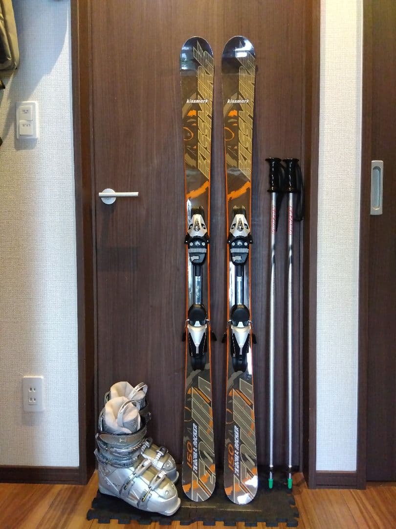 ♡個性派♡/KISSMARK/レディース用/スキーセット/メンテ・WAX済み✔