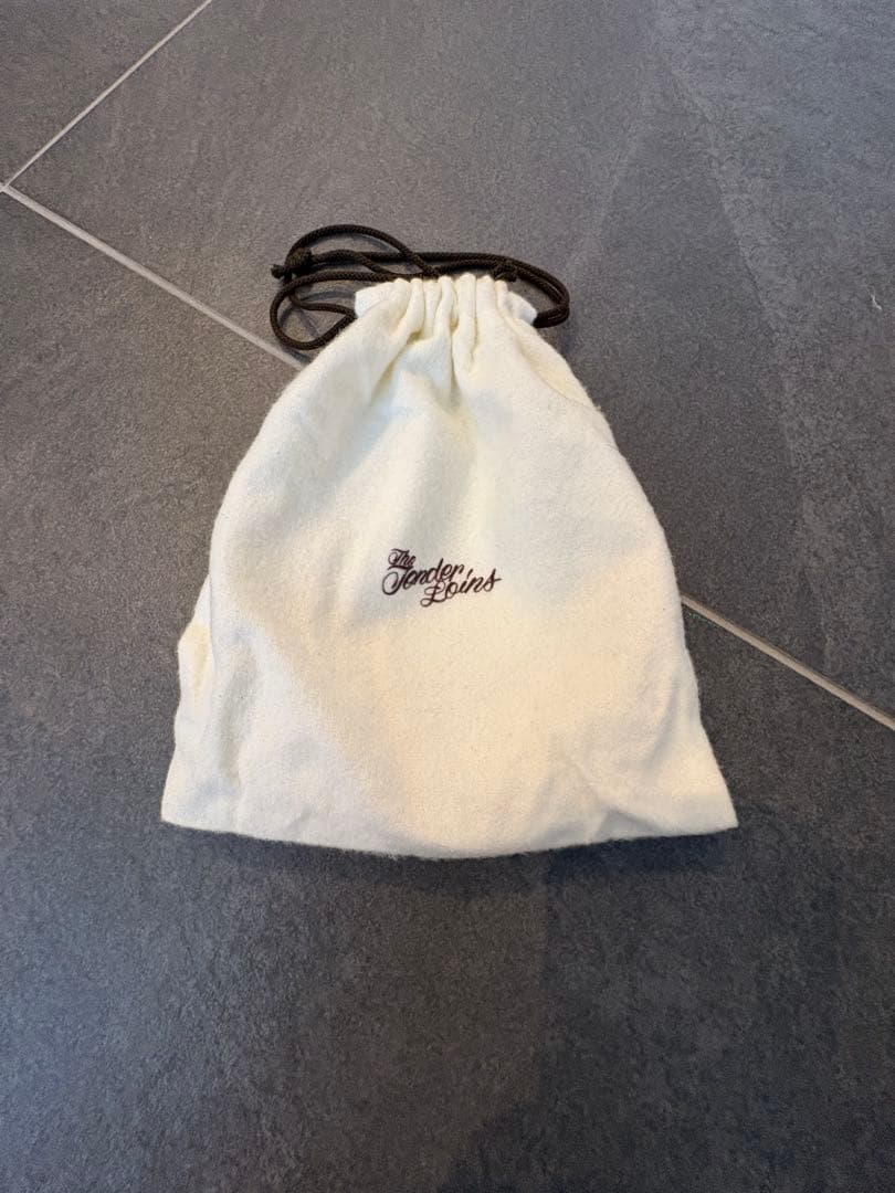 テンダーロイン　黒いレザーウォレットチェーン