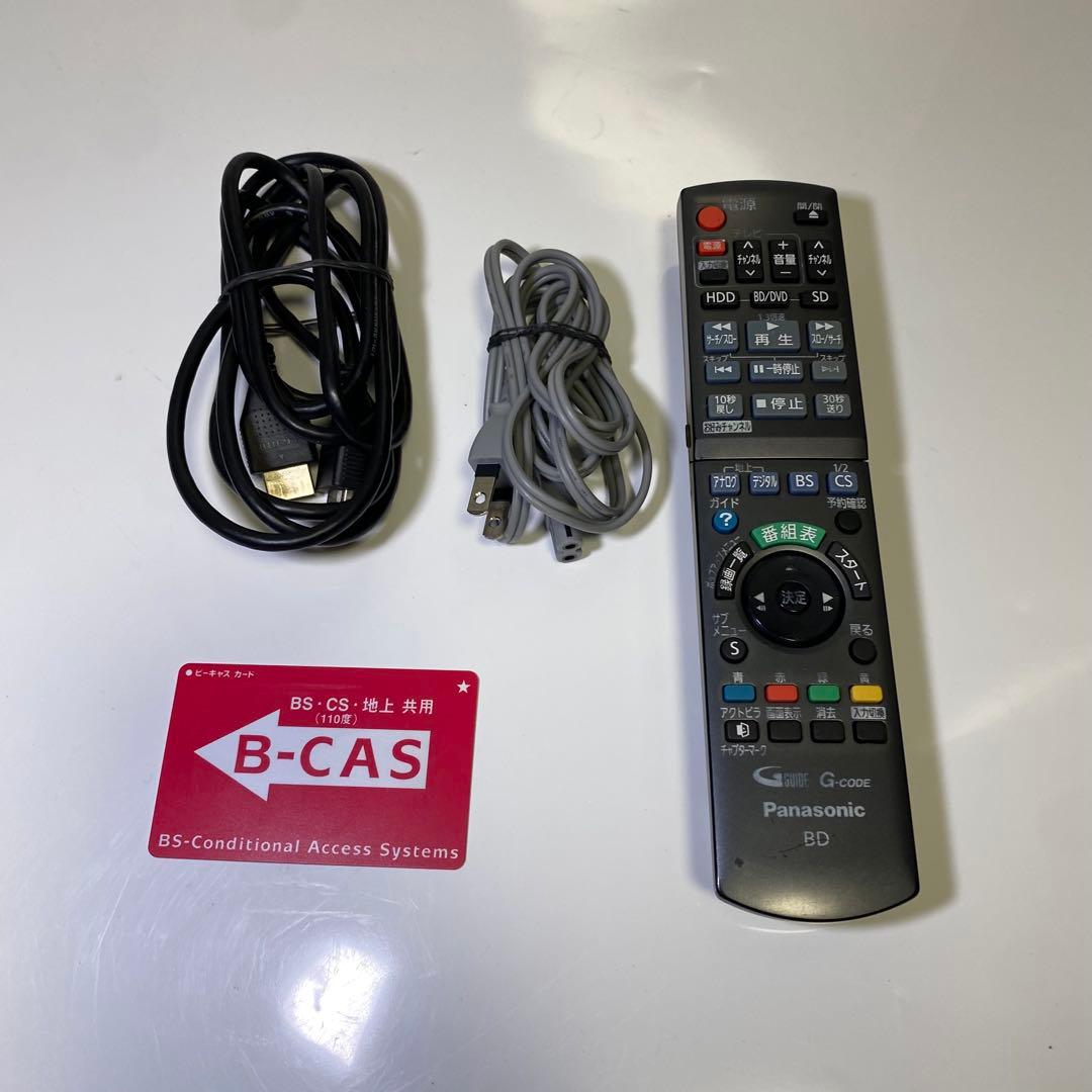 美品 Panasonic ブルーレイレコーダー DMR-BWT620 1TB