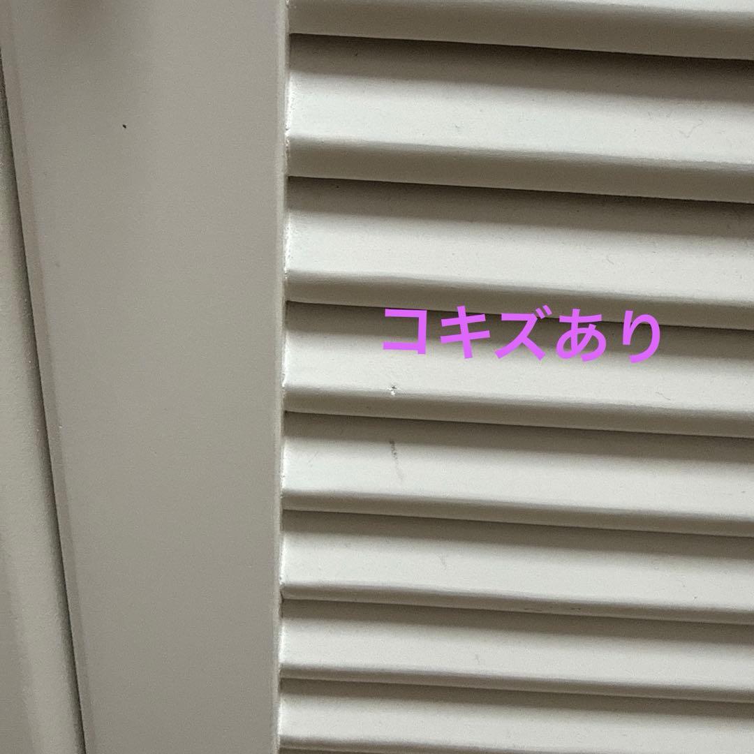 収納キャビネット ホワイト 木目調