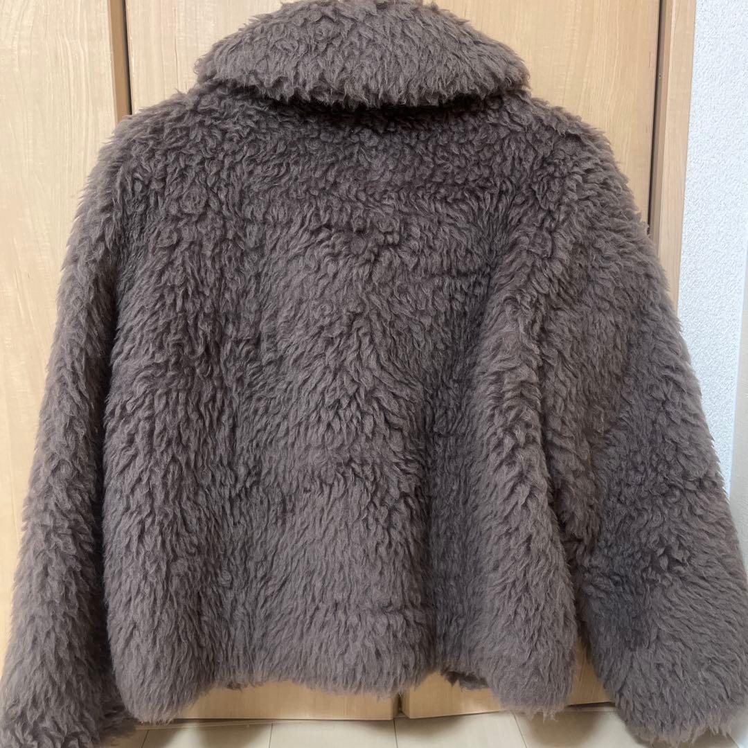 SeaRoomlynn Wool mix BOAコート　グレージュ