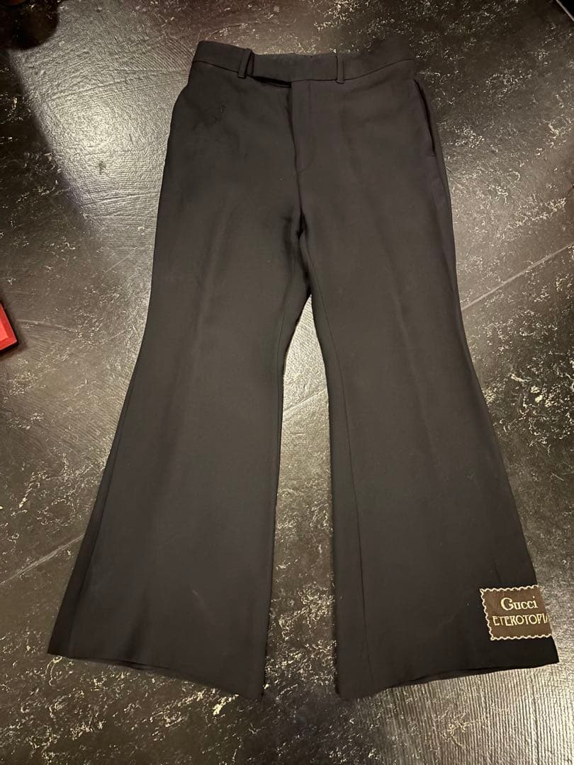 m*p様 GUCCI 2020SS ミケーレ フレアパンツ 42