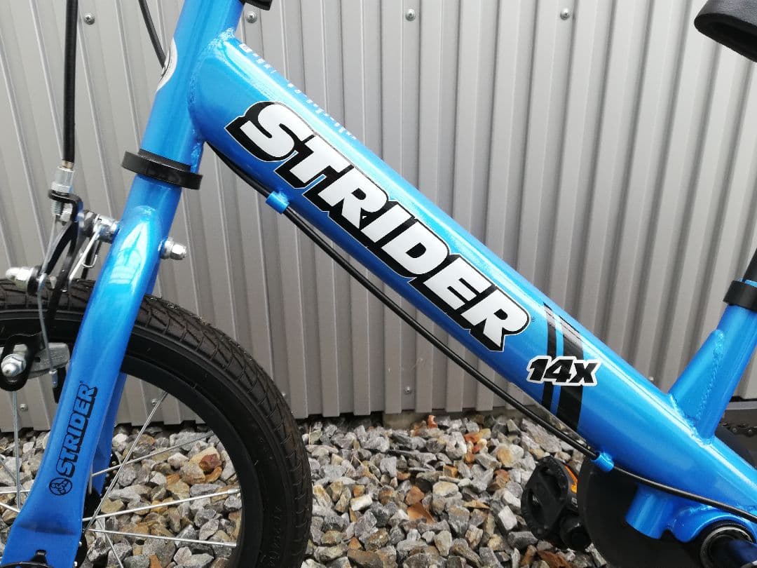 値下げ　愛知　東三河　STRIDER 14X バランスバイク 青 引渡希望