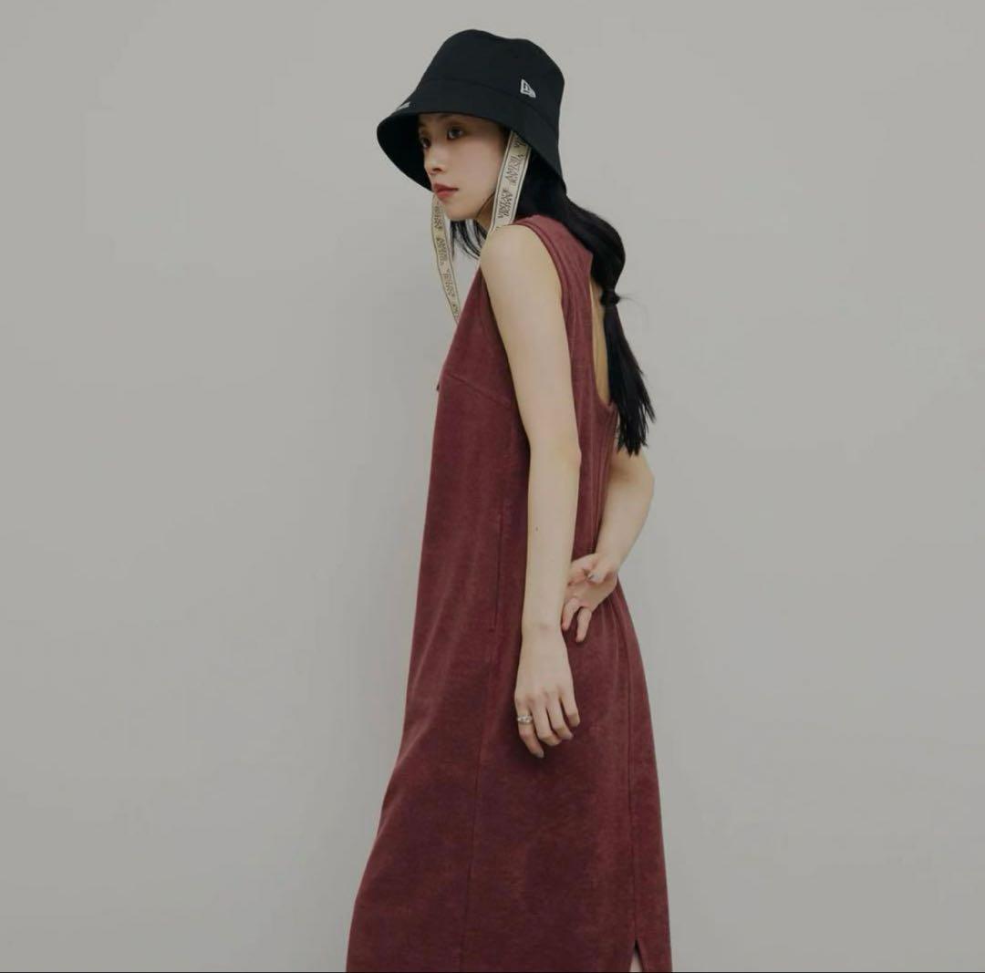 NEW ERA × Ameri LOGO TAPE BUCKETHAT