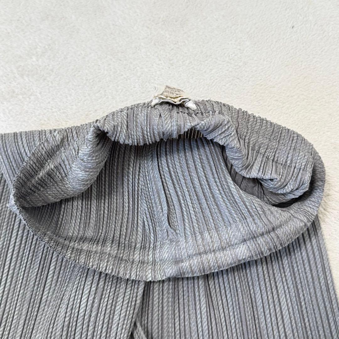 美品✨PLEATS PLEASE プリーツ　グレー　ボトムス　サイズ1