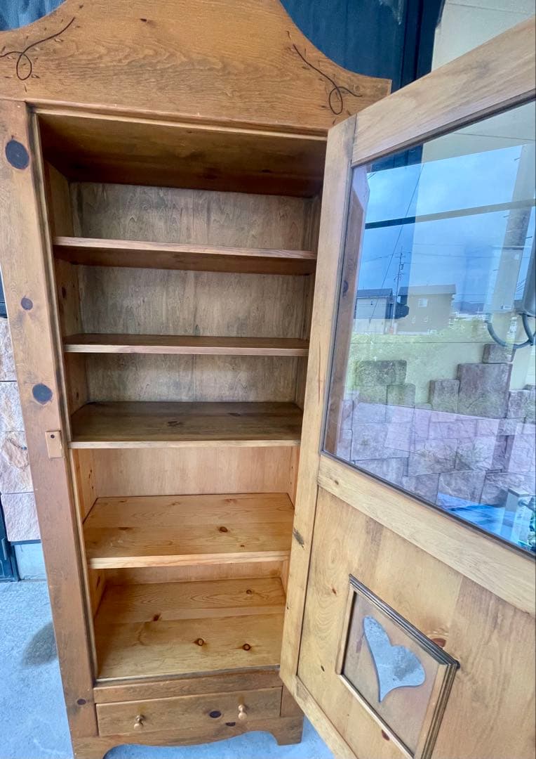 送料込み アンファン enfant ブック キャビネット カントリー 家具