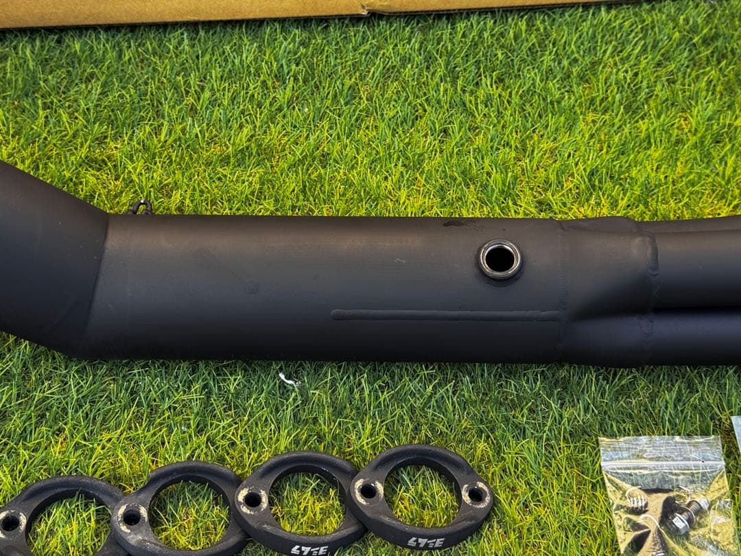 Z900RS手曲ストレートサイクロンDuplex Shooter政府認証マフラー