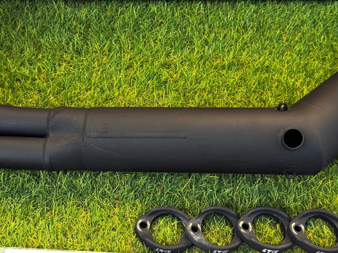 Z900RS手曲ストレートサイクロンDuplex Shooter政府認証マフラー