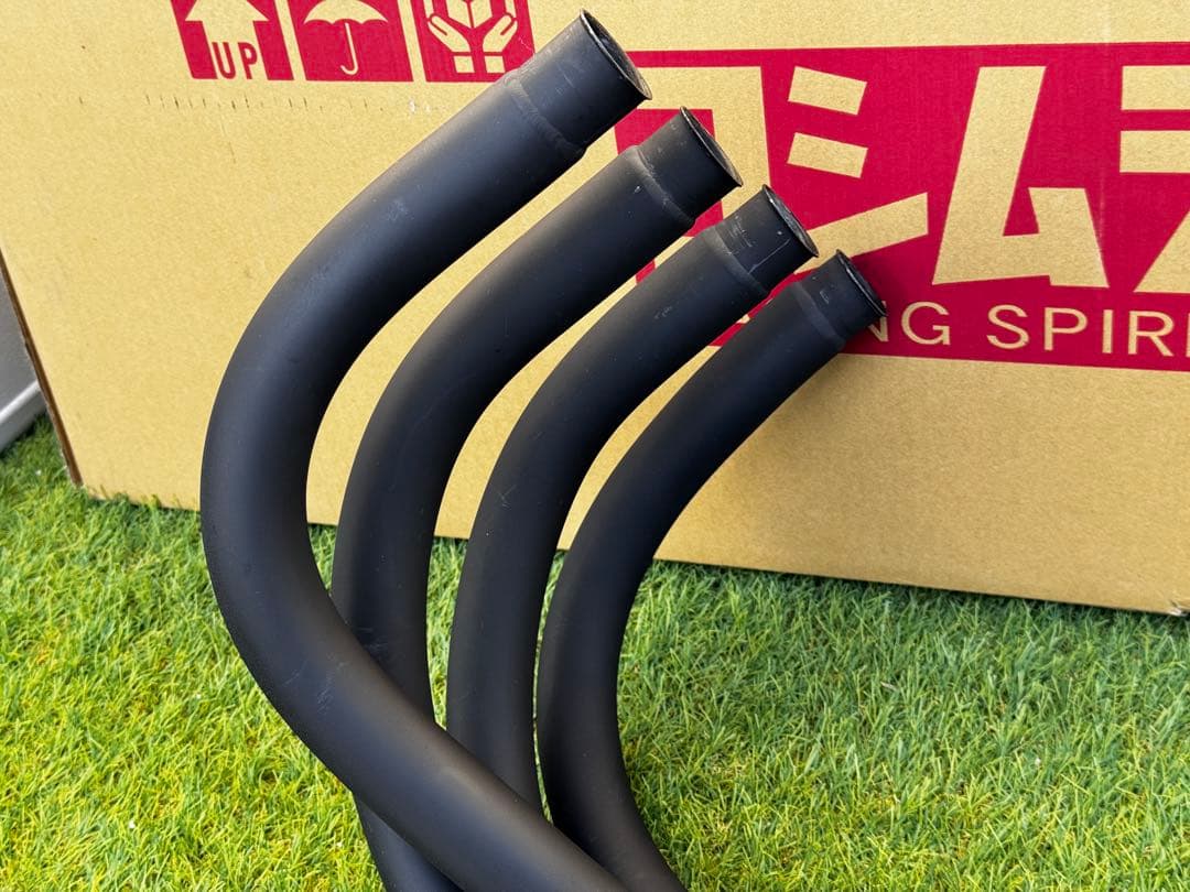 Z900RS手曲ストレートサイクロンDuplex Shooter政府認証マフラー