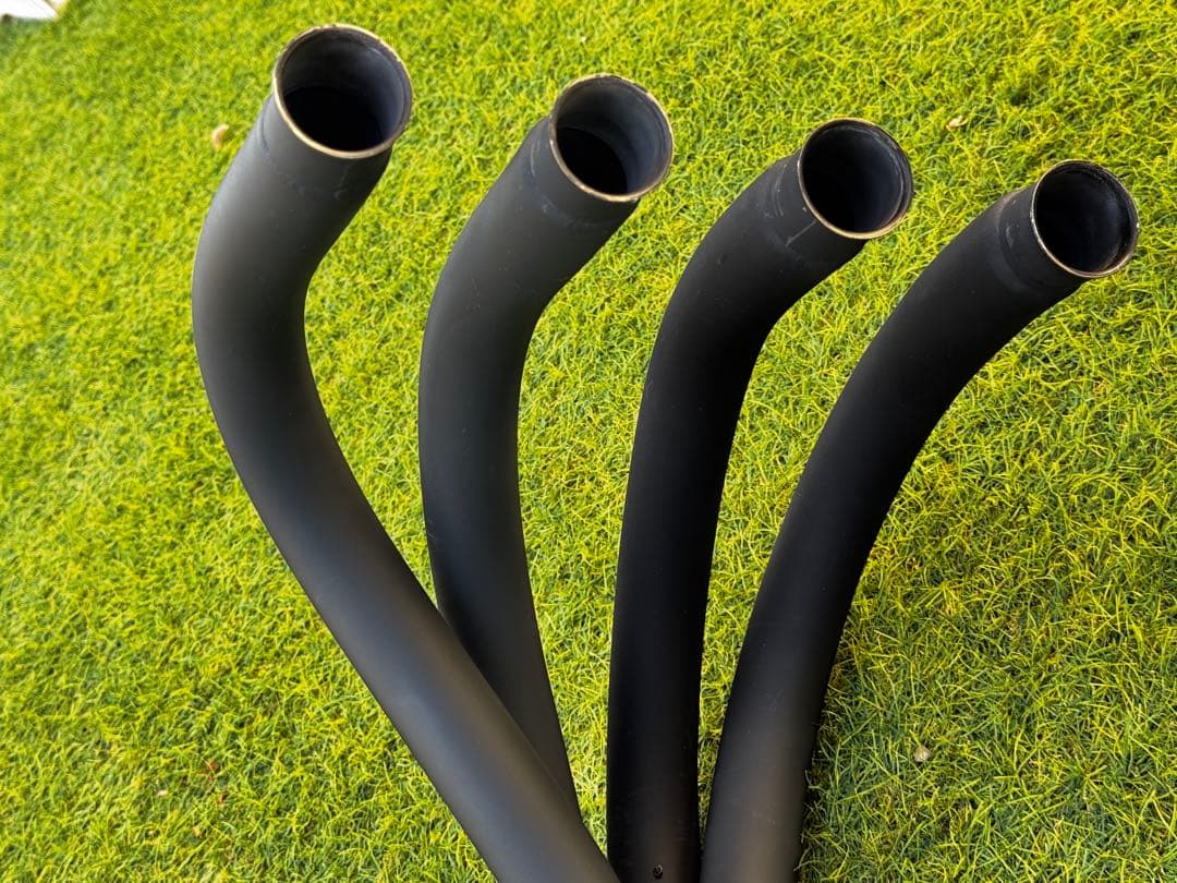 Z900RS手曲ストレートサイクロンDuplex Shooter政府認証マフラー