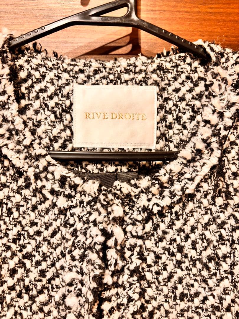 RIVE DROITE ツイードフリンジジャケット