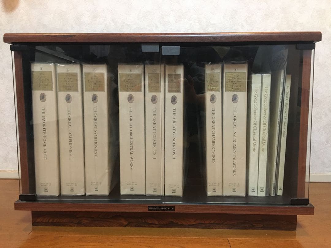 【未開封含む】世界クラシック音楽大系 LPレコード100枚 収納ラック付 ソニー