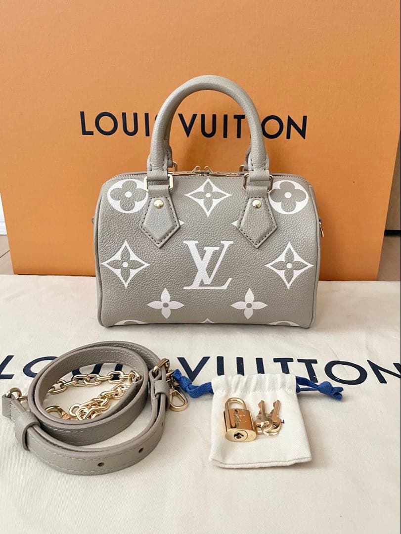 RFID 正規品 ルイヴィトン スピーディ20 アンプラント バンドリエール