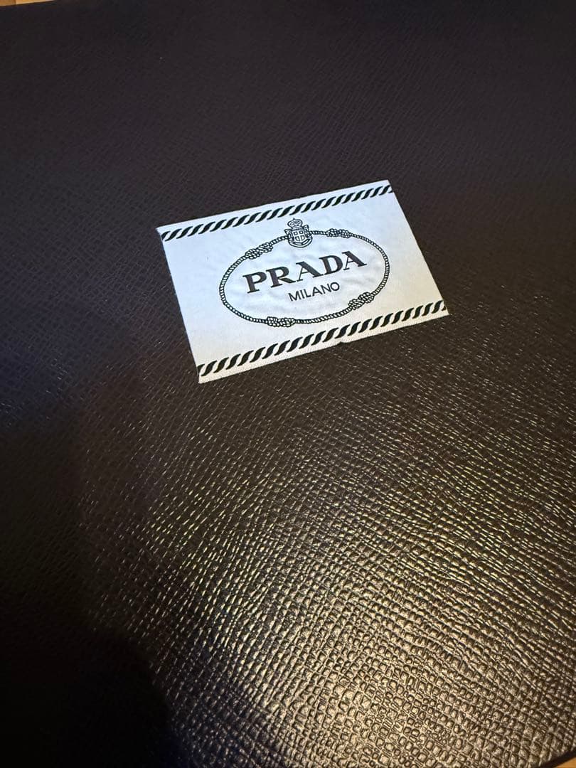 確実正規品　PRADA ブラック バケットハット　Sサイズ