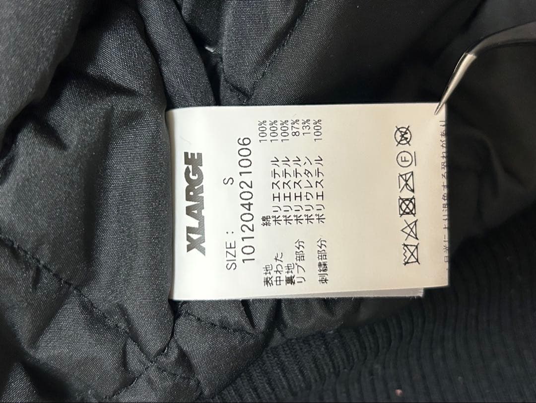 XLARGE　アクティブジャケット　アウター　刺繍ロゴ入　S