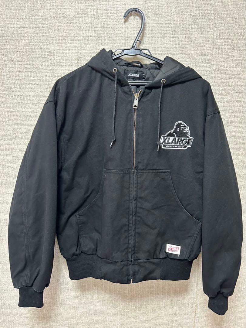 XLARGE　アクティブジャケット　アウター　刺繍ロゴ入　S