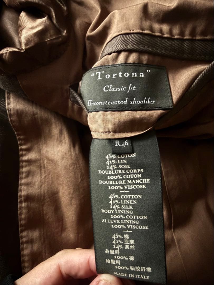 Berluti ブラウン テーラードジャケット