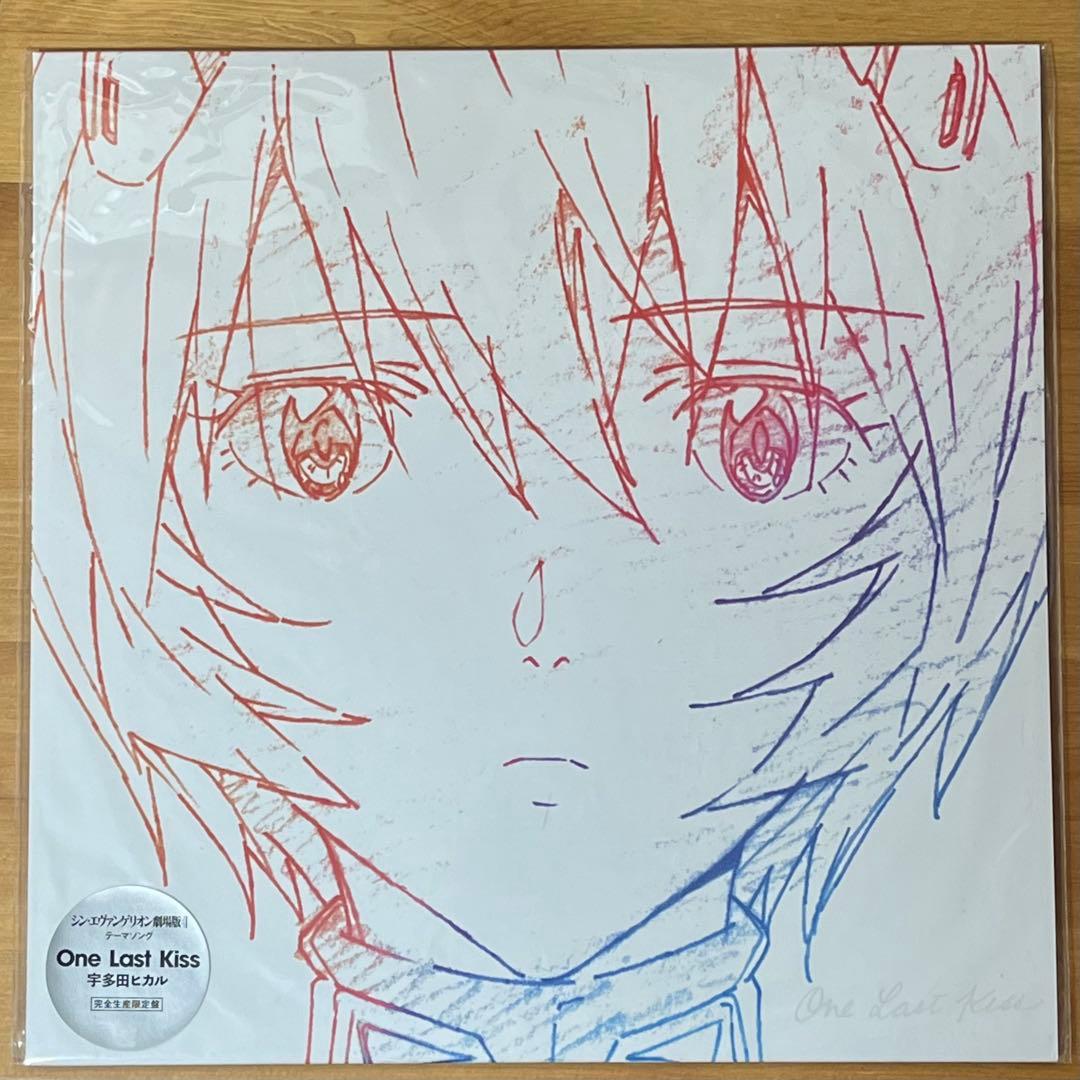 宇多田ヒカル One Last Kiss レコード　綾波レイジャケット　エヴァ