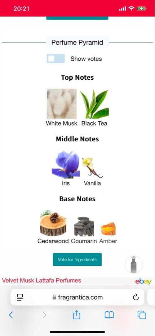 香水(男性用) Lattafa Velvet Musk