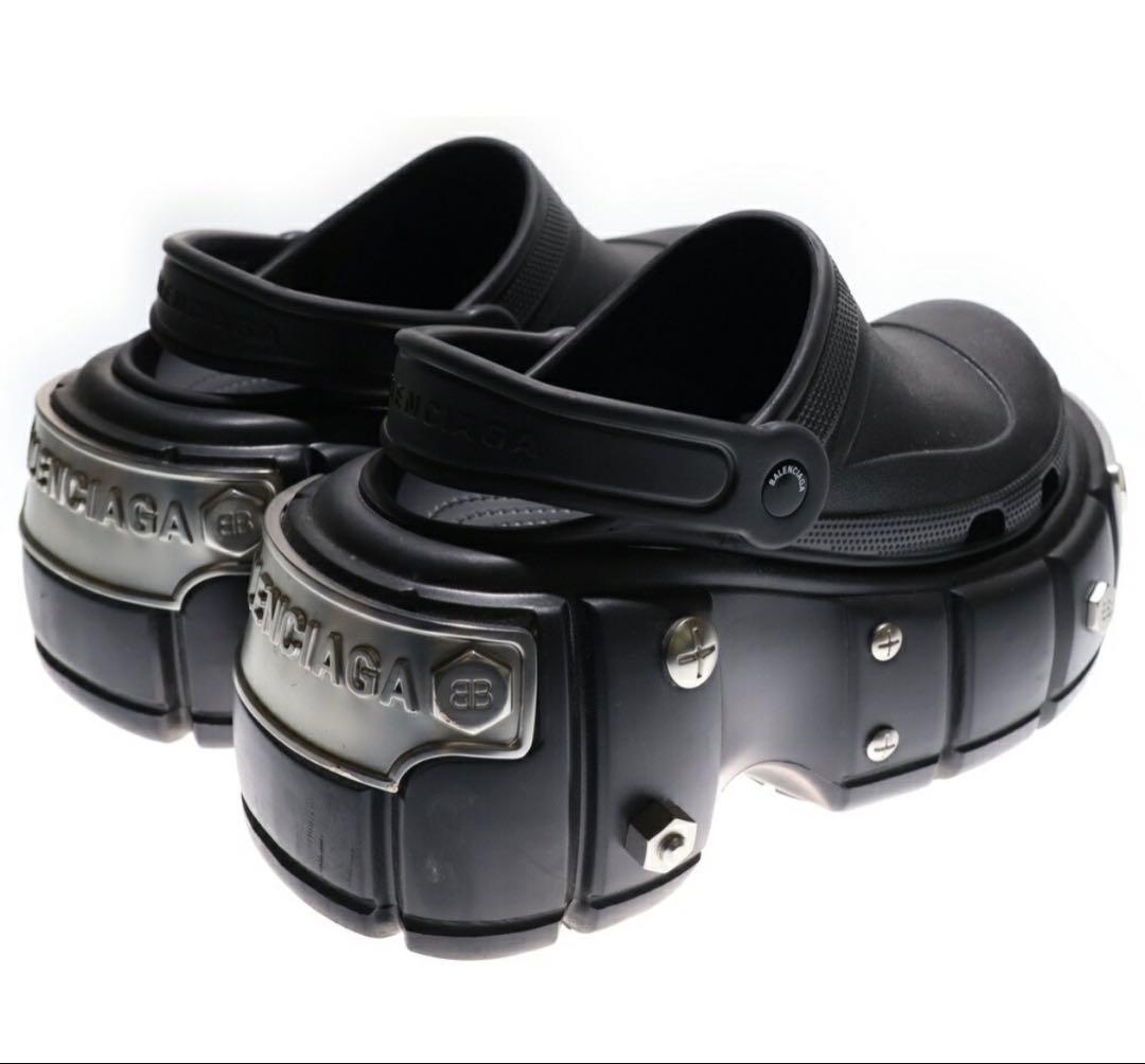 BALENCIAGA HARDCROCS プラットフォームスタッズクロックス