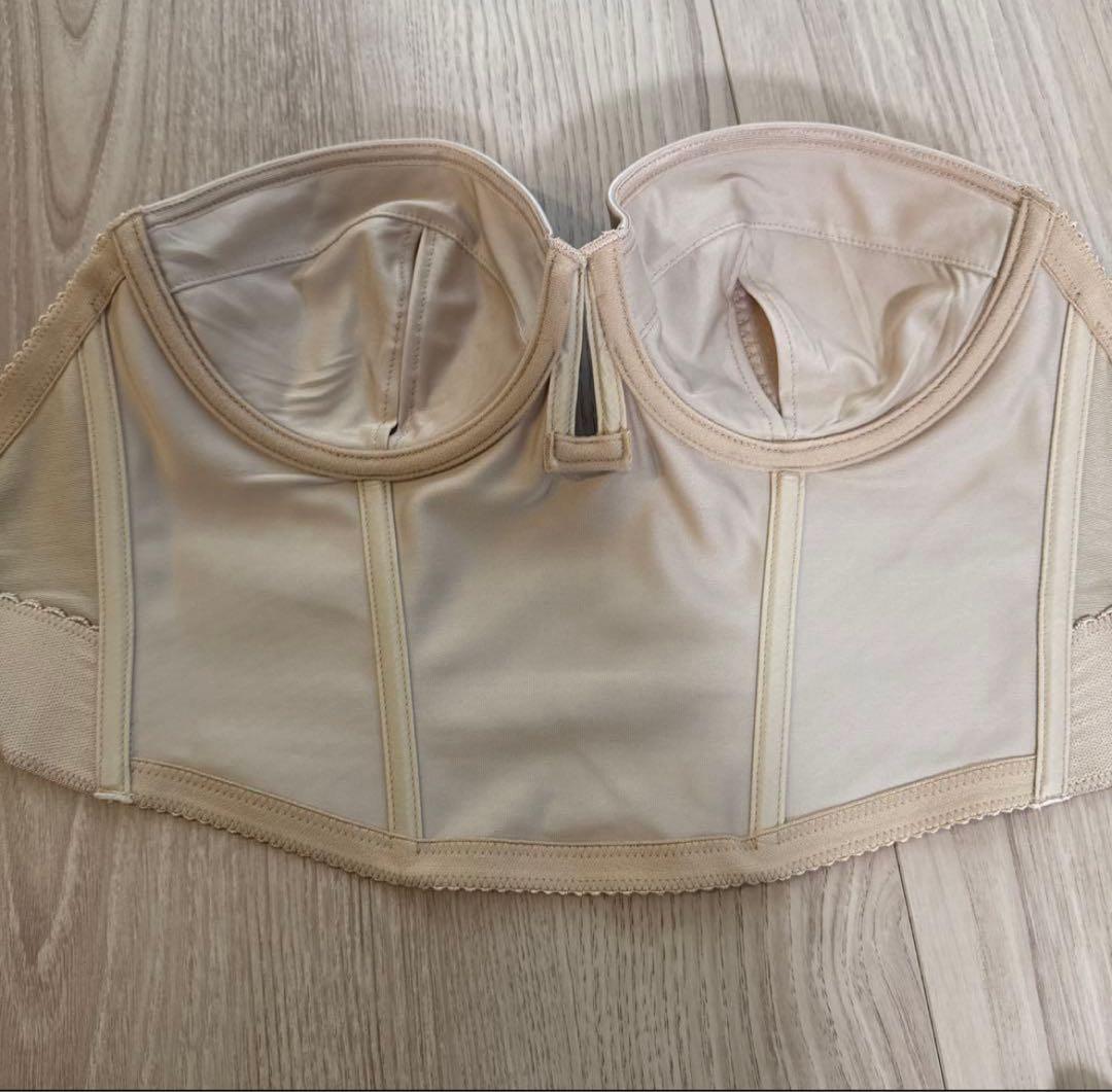 【美品】トリートドレッシングブライダルインナー D75パッド付きガードルセット