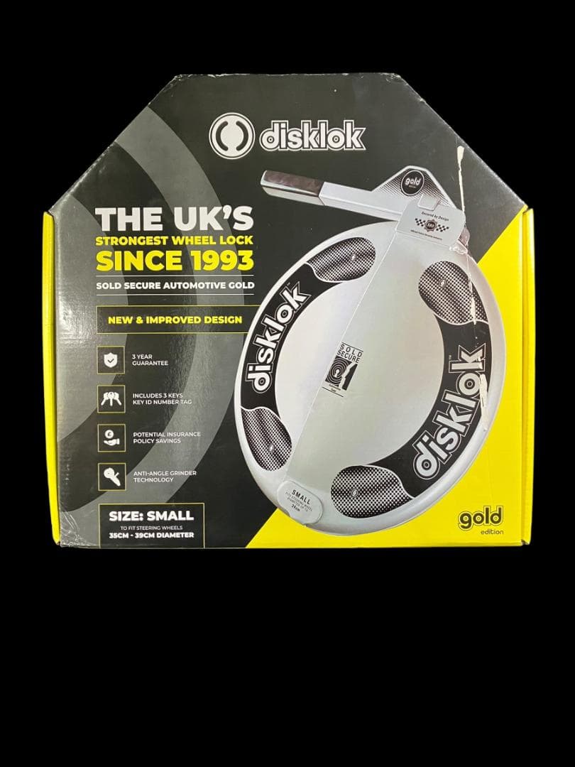 ※未使用品 英国純正品 disklok Sサイズ ランドクルーザー #112