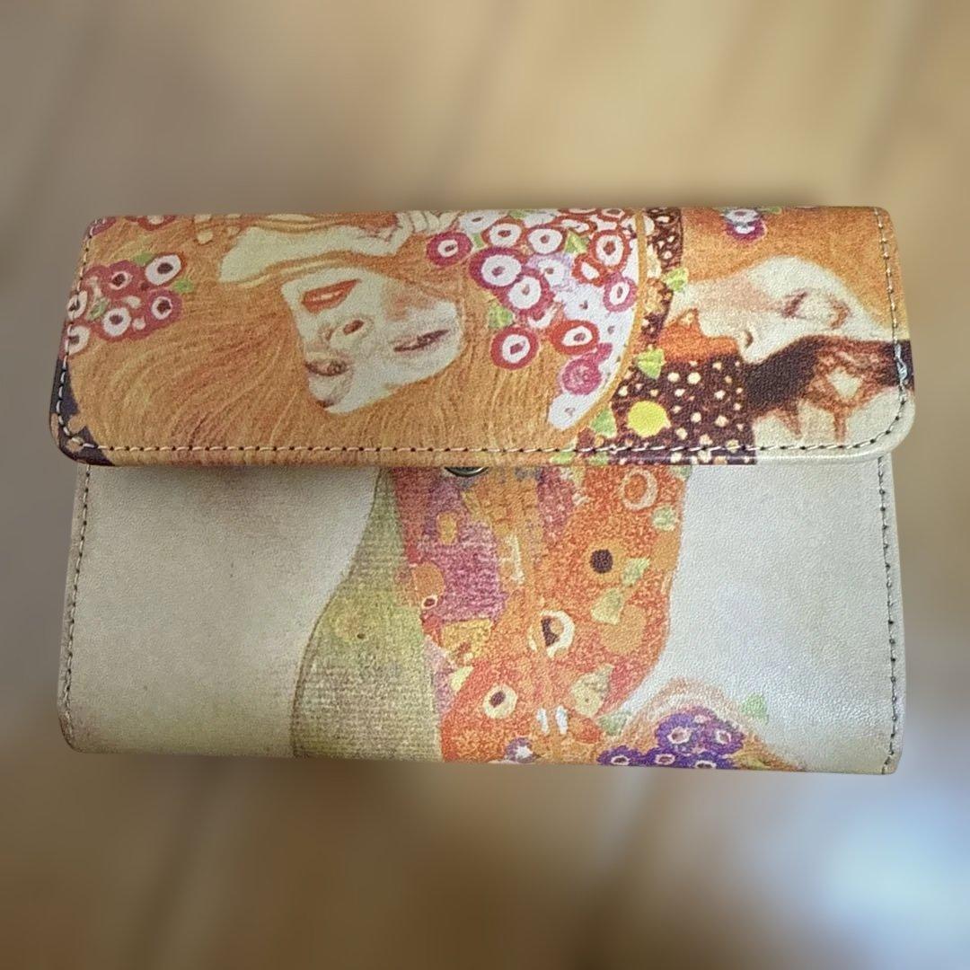 HIRAMEKI クリムト　折財布　ケース　セット