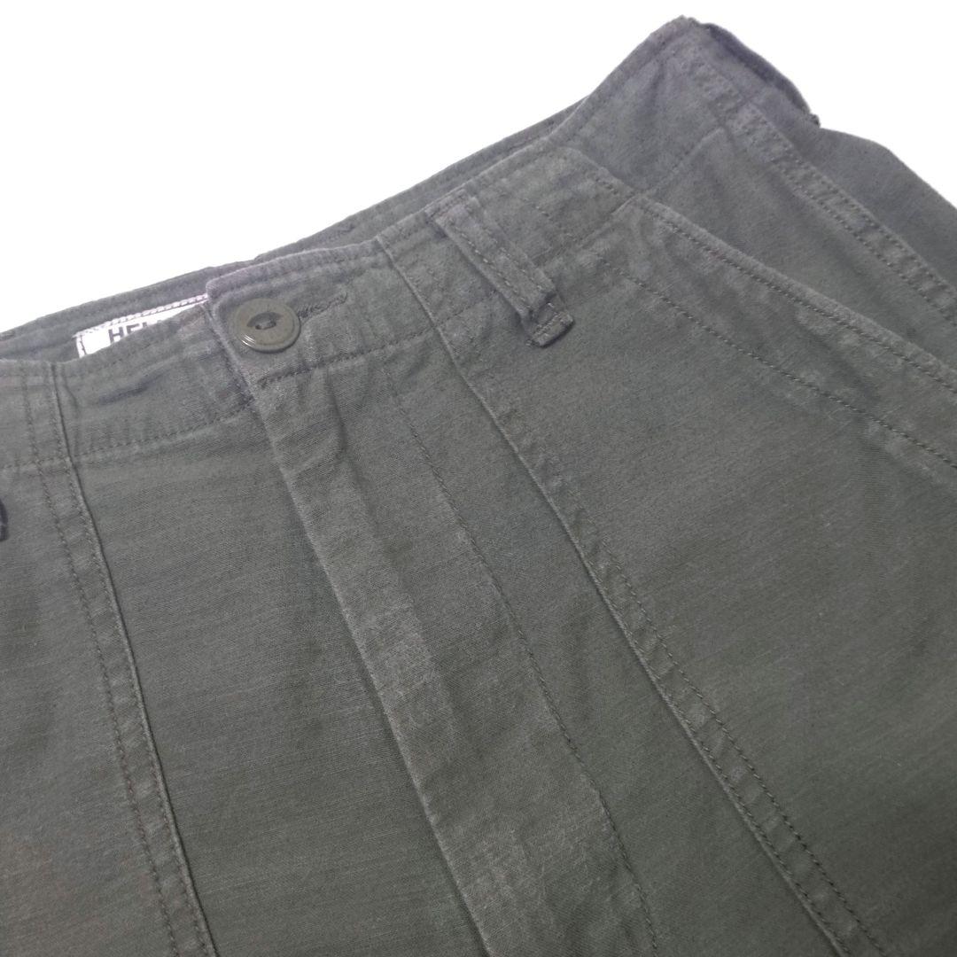 マディソンブルー ワークパンツ ファティーグ パンツ カーキ S 01