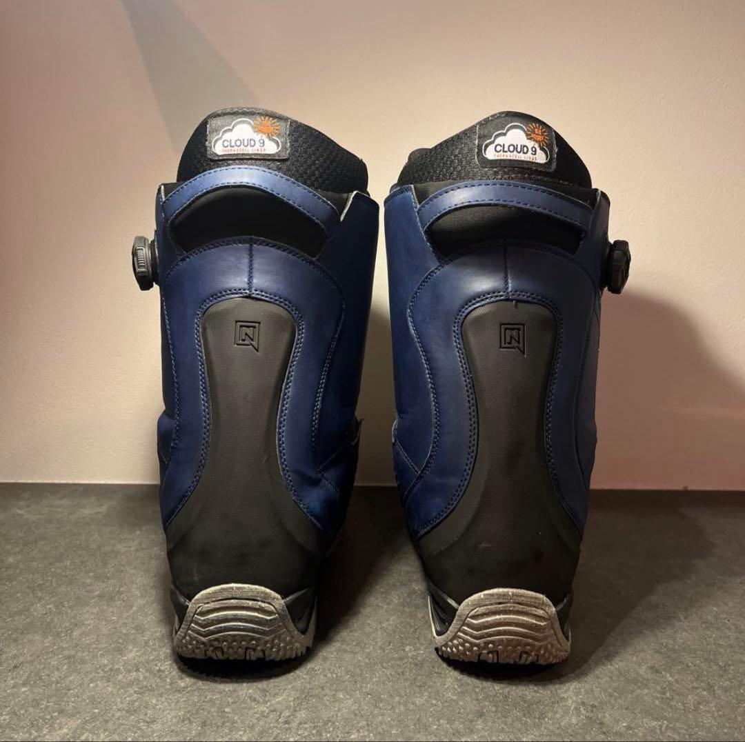 定価半額以下2回のみ使用 NITRO CHASE BOA 27.5cm ネイビー