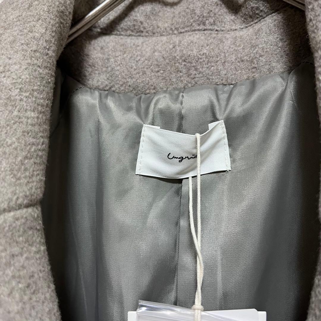 kunkun　　ルーズシルエットチェスターコート　グレー　M ロングコート