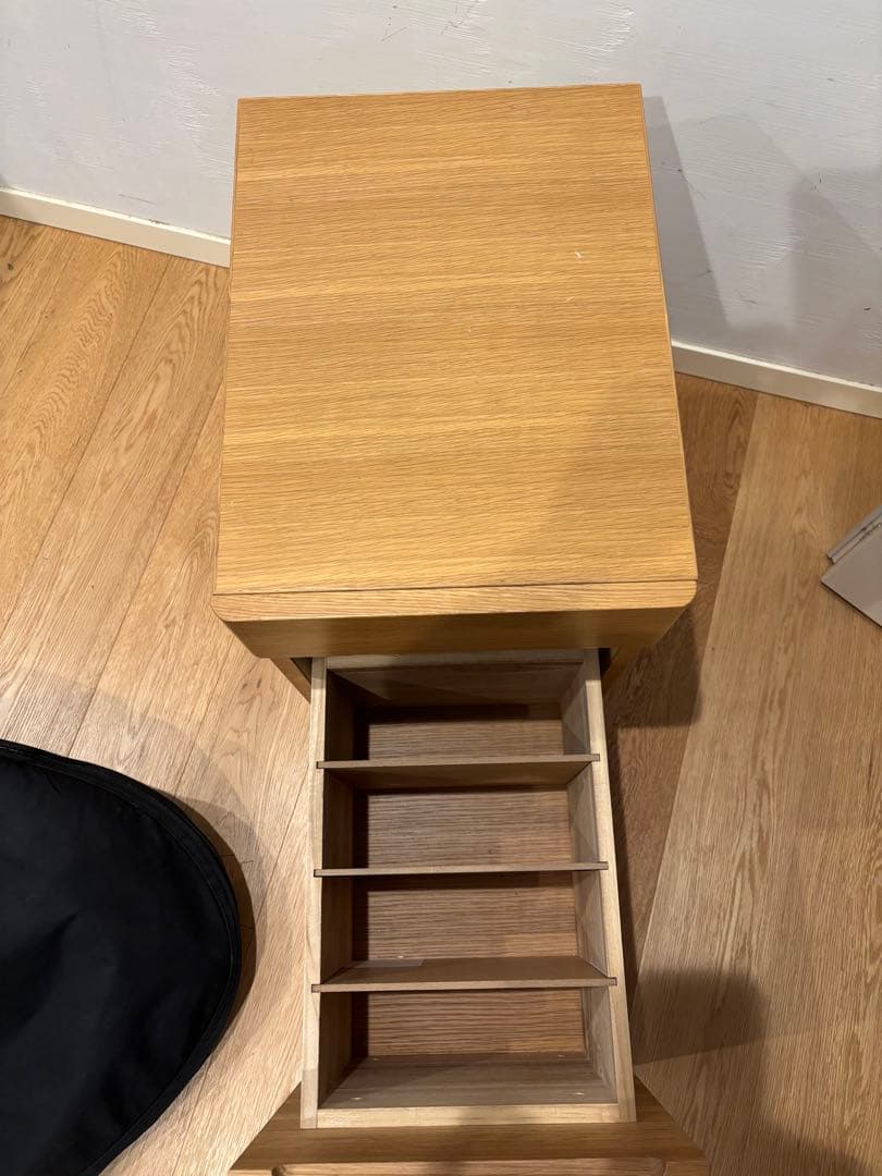 アクタス　ウッドキャビネット 2引き出し