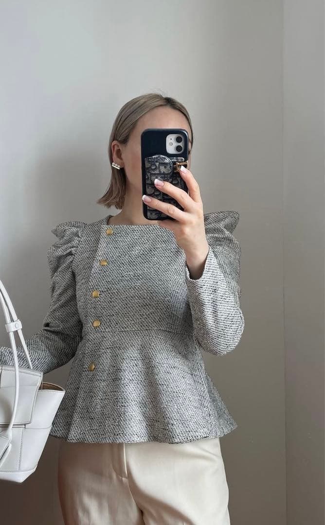 GIRLISH/ St.cecilia ガーリッシュ クリオネツイード